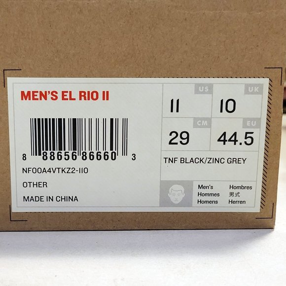 Brand New The North Face Men's El Rio II Sandals - Fit Perfectly, Quick-dry - Picture 10 of 10